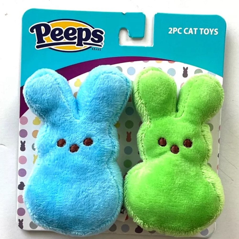 Peeps Plush Cat Toys